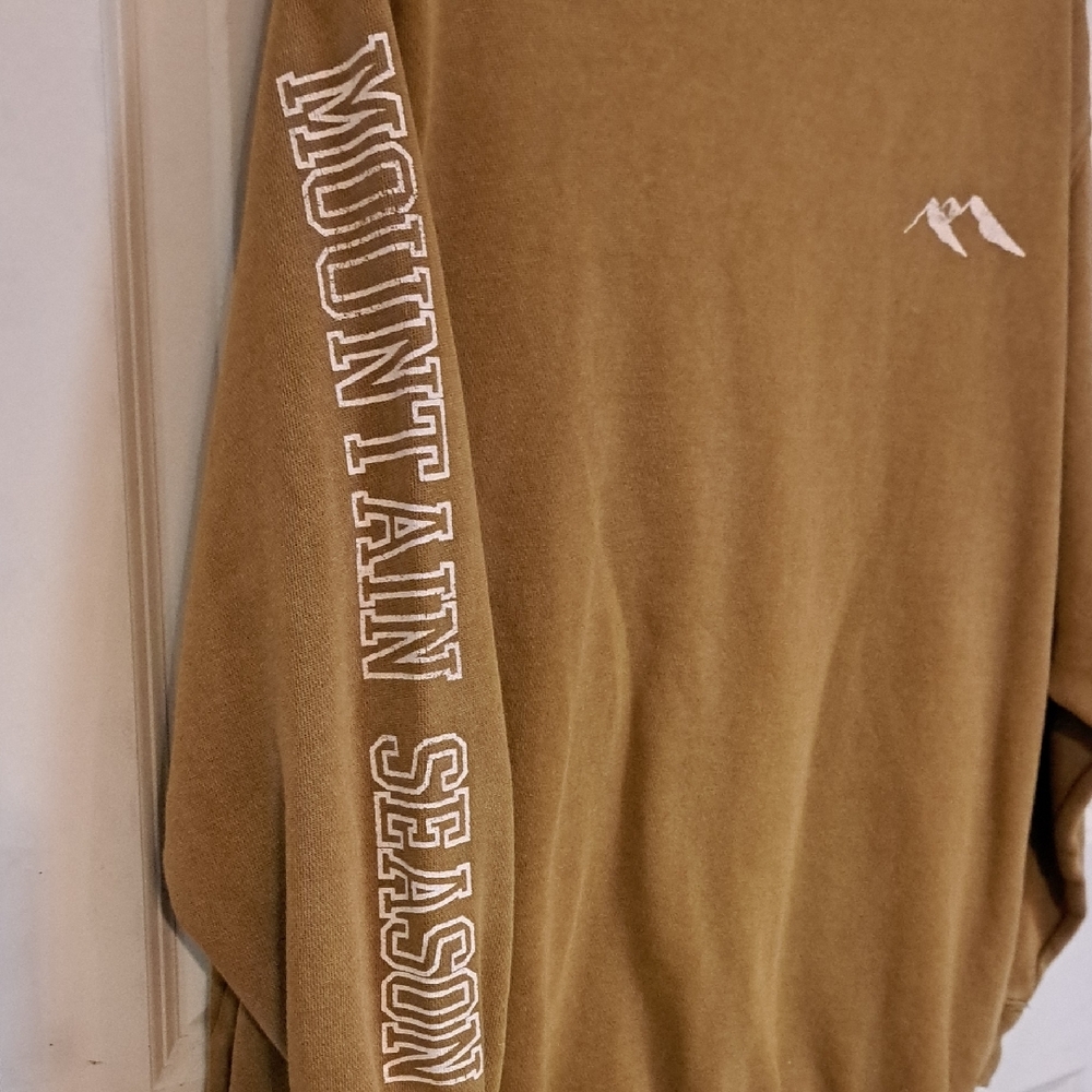 Aerie Tan Sweatshirt - Picture 2 of 4